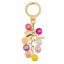 Imitation Louis Vuitton handbag pastilles key ring m65646 (pink) GL02624