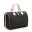 Imitation Louis Vuitton monogram canvas original speedy 30 M41112 GL00195