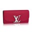 Imitation Louis Vuitton Vivienne LV Long Wallet M58406 Framboise GL02470