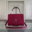 Knockoff Louis Vuitton original litchi leather tote bag 50250 burgundy GL02170
