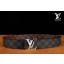 Louis Vuitton Calf leather Belt wide 3.8CM 2270 GL03386