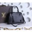 Louis Vuitton Epi Leather Montaigne MM Tote Bag M41056 Black GL00156