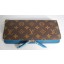 Louis Vuitton handbag monogram canvas insolite wallet m61990 (petrole) GL02839