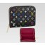 Louis Vuitton handbag monogram multicolore black zippy coin purse m93740 (grenade lining) GL03748