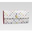 Louis Vuitton handbag monogram multicolore white sarah wallet m93745 (figue lining) GL02926