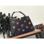 Louis Vuitton mongram flowers M54311 black GL01421