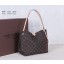 Louis Vuitton Monogram Canvas Caissa HOBO Bag 41555 Brown GL01385