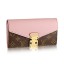 Louis Vuitton Monogram Canvas Pallas Wallet M61279 Rose Ballerine GL03804