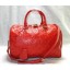 Louis Vuitton monogram empreinte speedy bandouliere 25 M40758 red GL01539