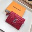 LOUIS VUITTON NEW WAVE COMPACT WALLET M63427 red GL00282