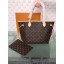 Louis vuitton original monogram canvas neverfull mm m40995 beige GL00115