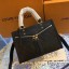 Louis Vuitton POPINCOURT Monogram Empreinte 44195 Black GL00089