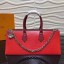 Louis Vuitton SAC TRICOT Epi Leather M52805 red GL03445