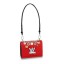 Louis Vuitton TWIST MM M52894 red GL00300