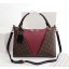 Louis Vuitton V TOTE MM M43949 Bordeaux Red GL00635