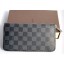 Louis Vuitton Wallet N60017 Damier Graphite Zippy black GL00091