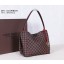 Quality Louis Vuitton Damier Ebene CAISSA Hobo Bag 41555 Red GL02025