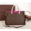 Replica 2014 louis vuitton Monogram Canvas M40906 fluorescent purple GL03413