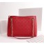 Replica Louis Vuitton Monogram Empreinte SURENE MM M43758 red GL04529