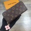 Replica Luxury Louis Vuitton VICTORINE Wallet 64201 pink GL01438