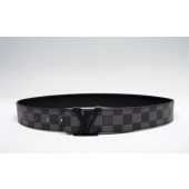 2015 Louis Vuitton belts 0130 dark gray Belts GL02674