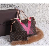 2015 Louis Vuitton Monogram Canvas Hot Style 41602 Rose GL01740