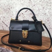 2017 louis vuitton original leather one handle epi M51519 black GL03897