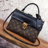 2017 louis vuitton original monogram one handle flap bag mm M43125 GL04042