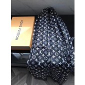 2017 top quality louis vuitton scarf L0007 deep blue/black GL03835