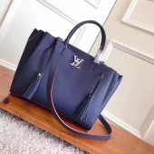 Best Louis Vuitton original lockmeto lockme Tote Bag M54569 blue GL01306