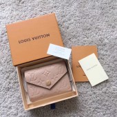 Best Quality Louis Vuitton Original Monogram Empreinte Wallet 62305 Apricot GL04179