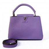 Copy 2014 louis vuitton mini capucines bb m94517 purple bag GL04483