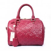 Copy AAA Louis Vuitton monogram empreinte speedy bandouliere 25 M40762 red GL00531