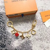 Copy Louis vuitton FLEUR DE MONOGRAM BAG CHARM CHAIN M65111 GL03916