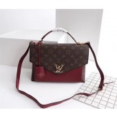 Copy Louis Vuitton Monogram Canvas Pochette Metis Bag M54879 fuchsia GL00547