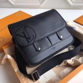 Copy Louis vuitton original MESSENGER PM M53492 black GL01680