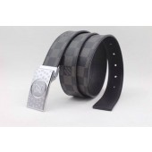 Fake 2015 Louis Vuitton belts 9978 dark gray GL02563