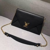 Fake 2017 louis vuitton love note evening bag M54500 black GL00221