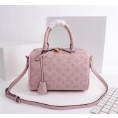 Fake Louis Vuitton Mahina Leather SPEEDY BANDOULIERE 30 M40431 pink GL02737