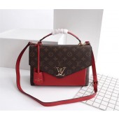 Fake Louis Vuitton Monogram Canvas Pochette Metis Bag M54879 red GL02329