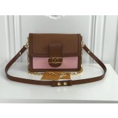 Fake Louis Vuitton original SAINT SULPICE PM M44391 brown with pink GL01419