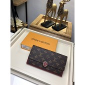 Fashion Replica Louis vuitton monogram canvas flore wallet 64586 rose GL03889