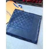 High Imitation louis vuitton Cashmere LV92110 blue GL01130