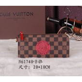 Imitation 2015 Louis Vuitton wallet new model 58025 coffee GL02961