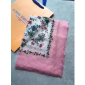 Imitation Cheap louis vuitton Cashmere scarf LV9225 pink GL03880