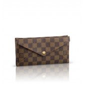 Imitation Louis Vuitton Damier Ebene Canvas Long Wallet Origami N63097 GL02975