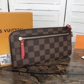 Imitation Louis Vuitton handbag damier canvas complice trunks and bags wallet n61740 red GL03112