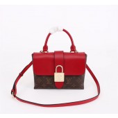 Imitation Louis vuitton LOCKY BB M43129 red GL00777