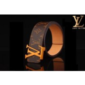 Imitation Louis Vuitton Monogram Canvas Calf leather Belt wide 3.8CM 2269 GL01995