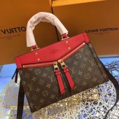 Imitation Louis vuitton monogram canvas POPINCOURT A44195 red GL04644